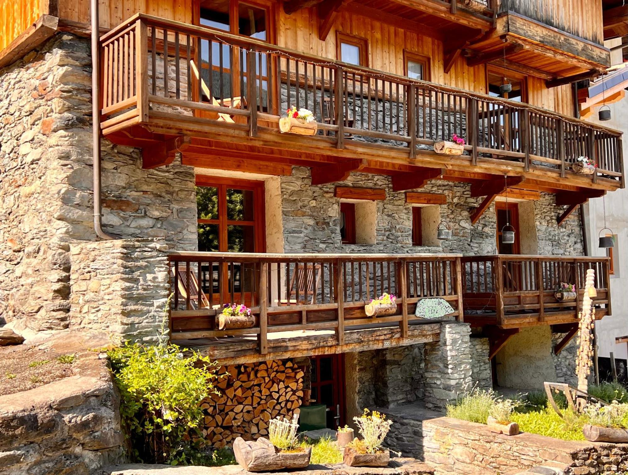 Chalet Altus Sainte-Foy-Tarentaise Bagian luar foto