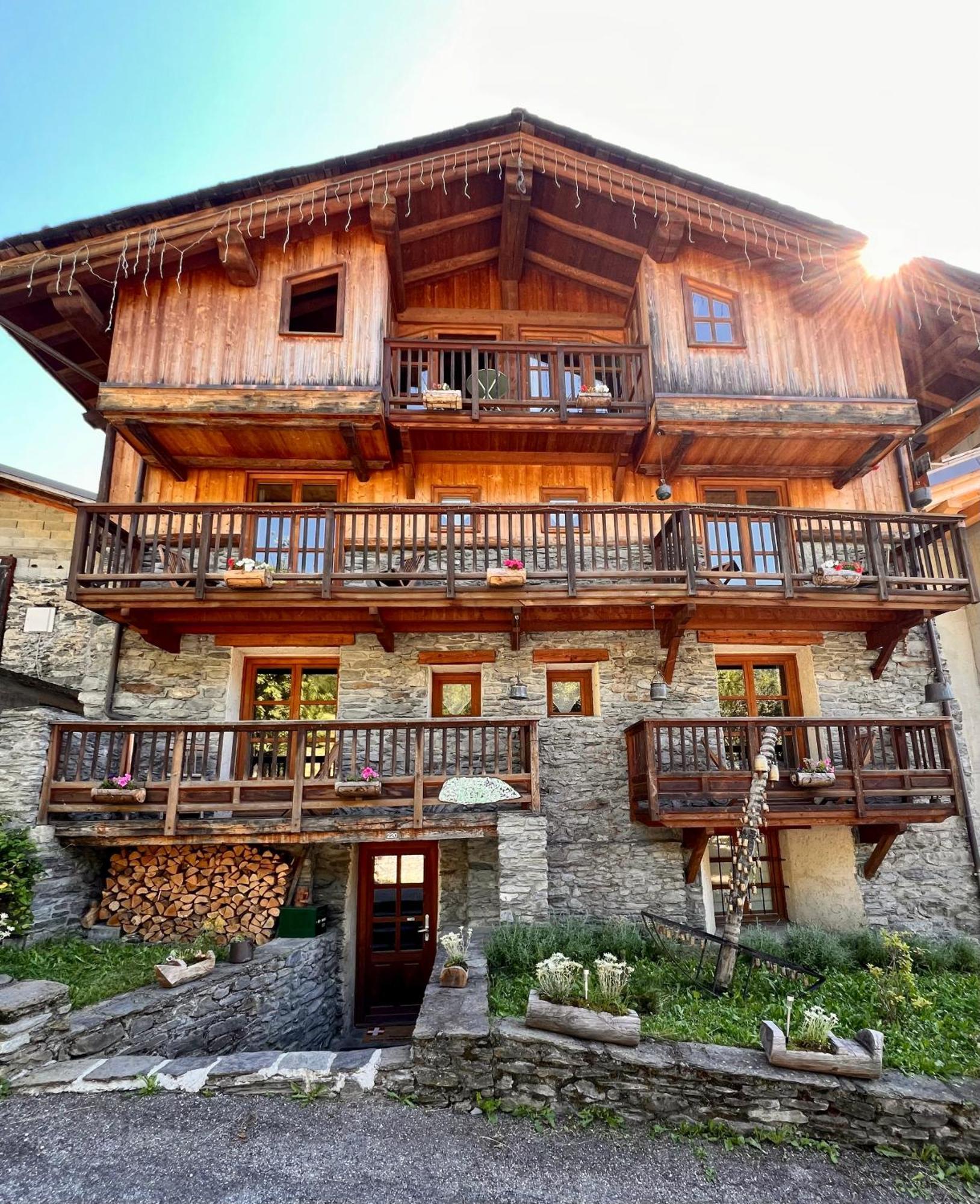 Chalet Altus Sainte-Foy-Tarentaise Bagian luar foto